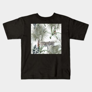 Zebra jungle Kids T-Shirt